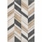 Nuloom Rita Chevron Machine Washable Area Rug 5ft x 8ft NHRB15A-508 - alternate 6